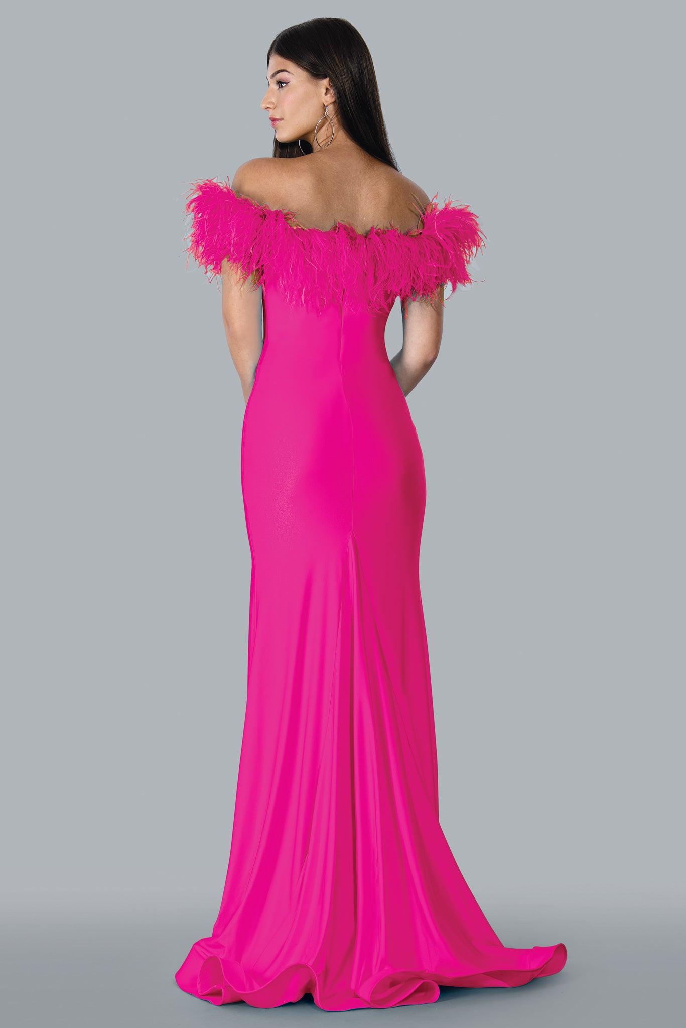Stella Couture 23127 Off Shoulder Long Evening Gown