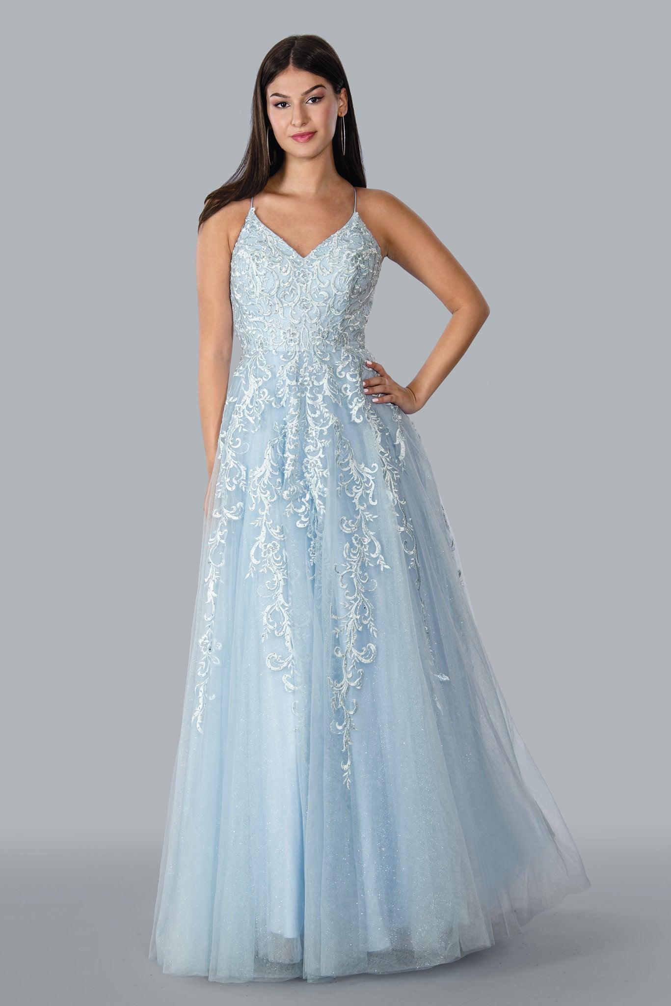 Stella Couture 23178 Long A-Line Formal Dress
