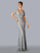 Stella Couture 23325 Long Formal Evening Gown Silver