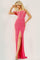 Prom Dresses Long Off Shoulder Beaded Prom Dress Neon Pink