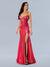 Prom Dresses Fitted Formal Long Prom Dress Red