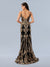 Prom Dresses Formal Long Sequin Prom Dress Gold