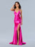 Prom Dresses Fitted Prom Long Formal Dress Fuchsia