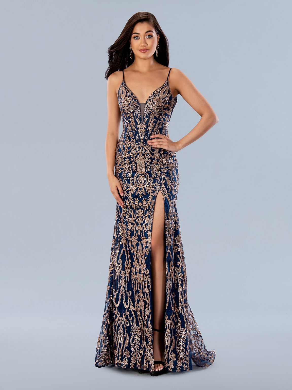 Stella Couture 24168 Prom Long Glitter Formal Dress The Dress Outlet Stella Couture 24168 Prom Long Glitter Formal Dress The Dress Outlet