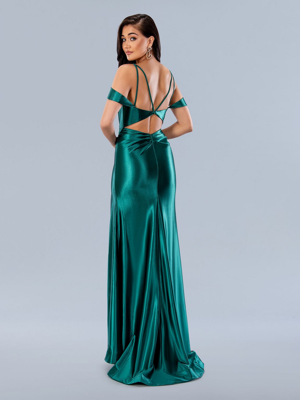 Black Stella Couture 24171 Long Fitted Formal Prom Dress for 349.99