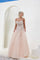 Prom Dresses Long A Line Prom Dress Blush