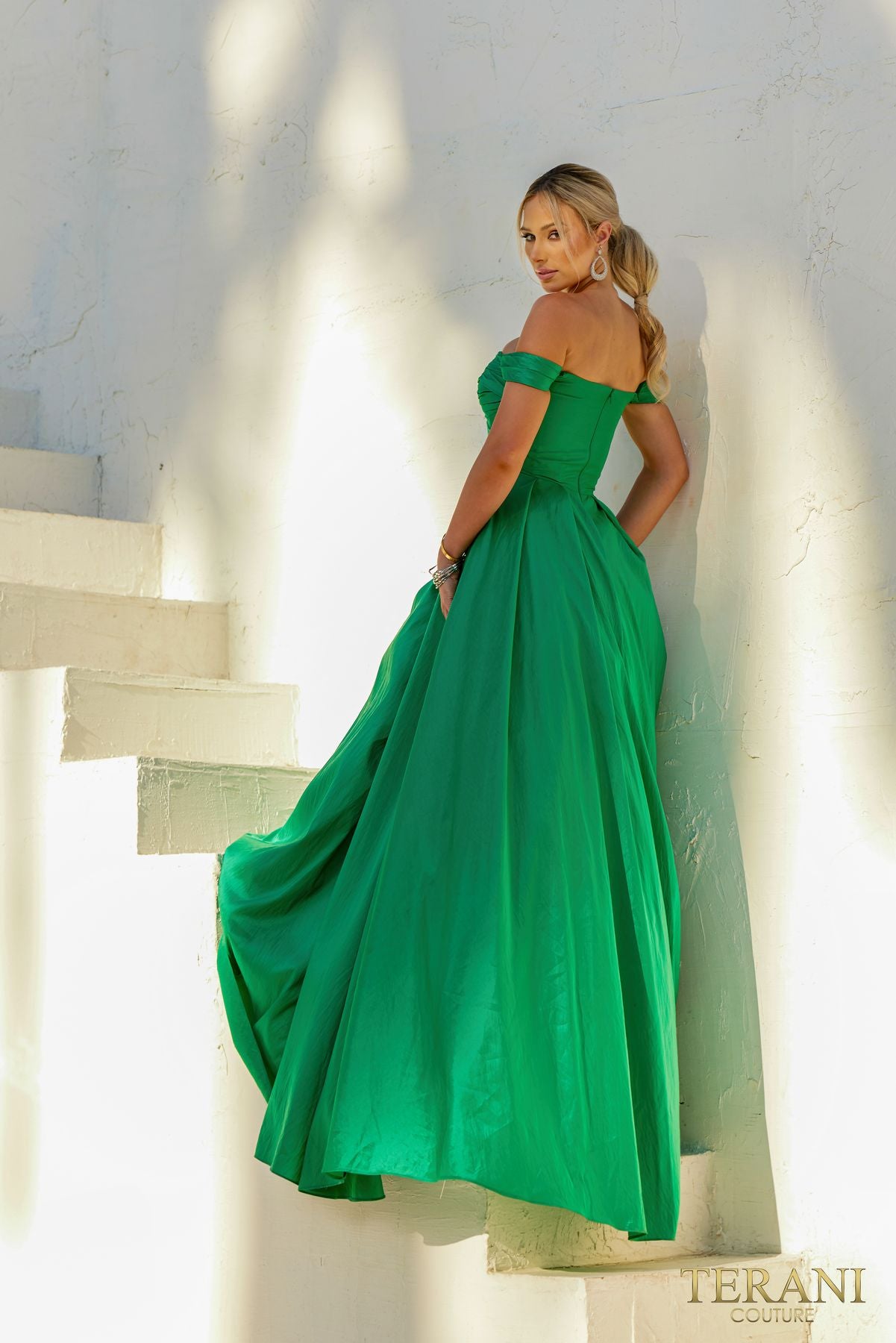 Terani Couture 241P2075 Sparkling Ballgown Prom Dress