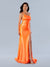 Prom Dresses Long Formal Fitted Prom Dress Orange