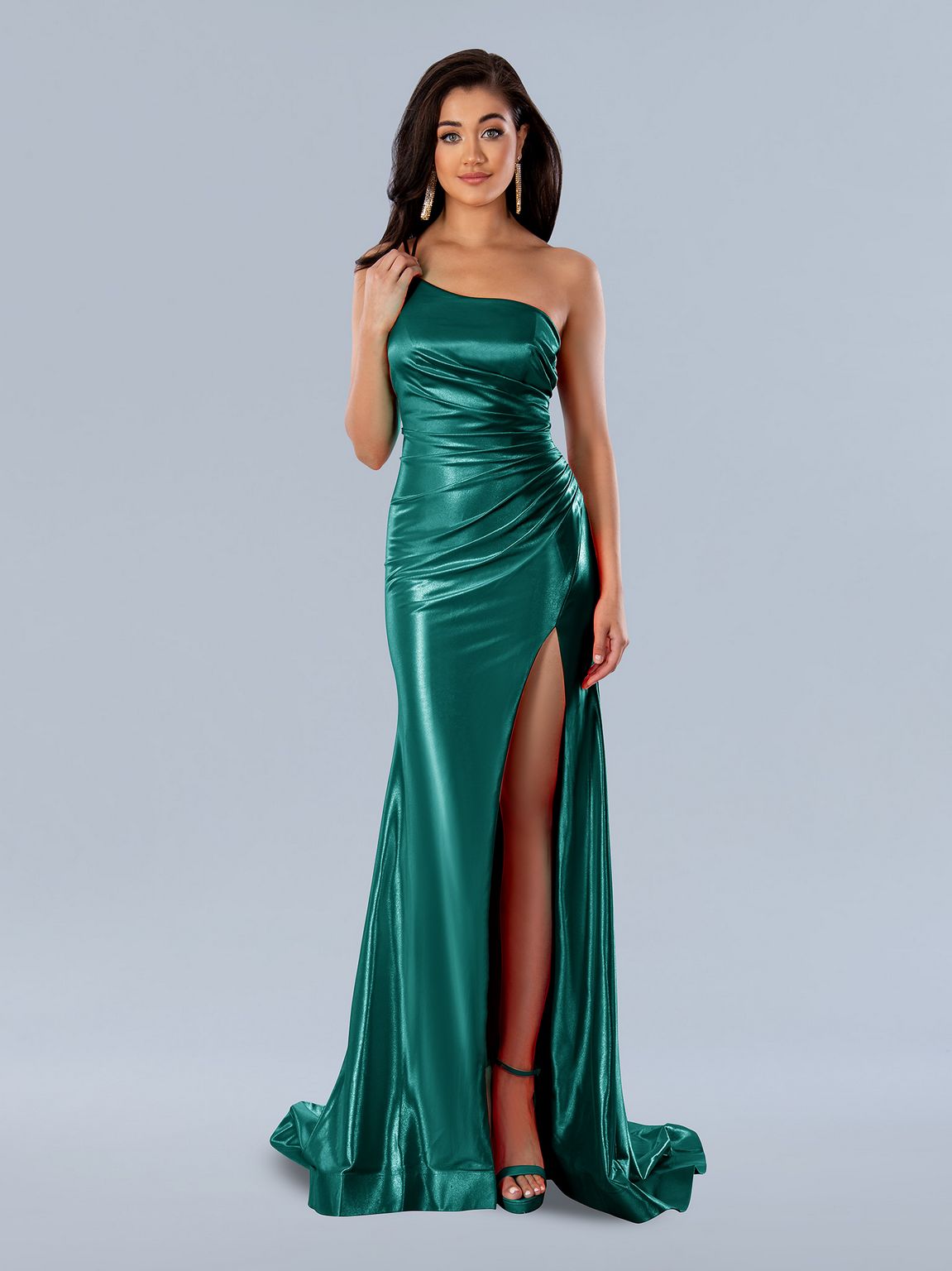 Prom Dresses Long Formal Fitted Prom Dress Green