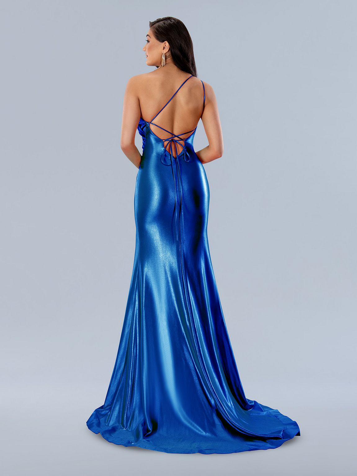 Prom Dresses Long Formal Fitted Prom Dress Royal