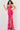 Prom Dresses Long Spaghetti Strap Fitted Lace Prom Dress Fuchsia