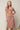 Cocktail Dresses Short Sleeve Ribbed Cut Out Twist Front Midi Dress Mauve