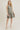 Cocktail Dresses Short Sleeveless Frilled Dress Charcoal Blush