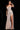 Prom Dresses Spaghetti Strap Embellished High Slit Prom Dress Champagne