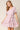 Cocktail Dresses Short Ruffle Layered Dress Rose