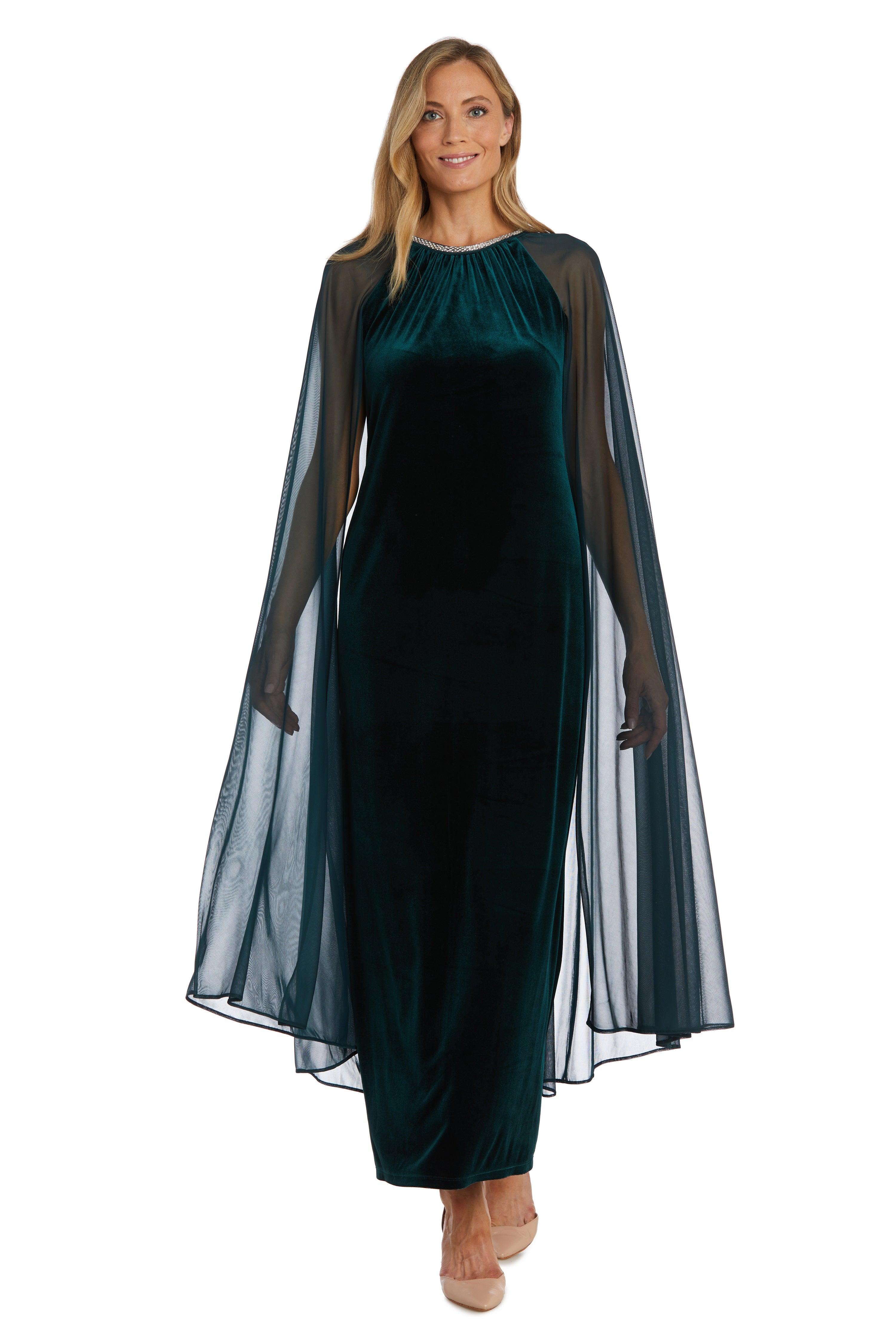 r&m richards green dress Amazon.com: R&M Richards Women's Elegant V-Neck Sequin Gown W/Mesh Godet Inserts