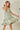 Cocktail Dresses Short Sleeveless Ruffle Strap Tiered Dress  Sage