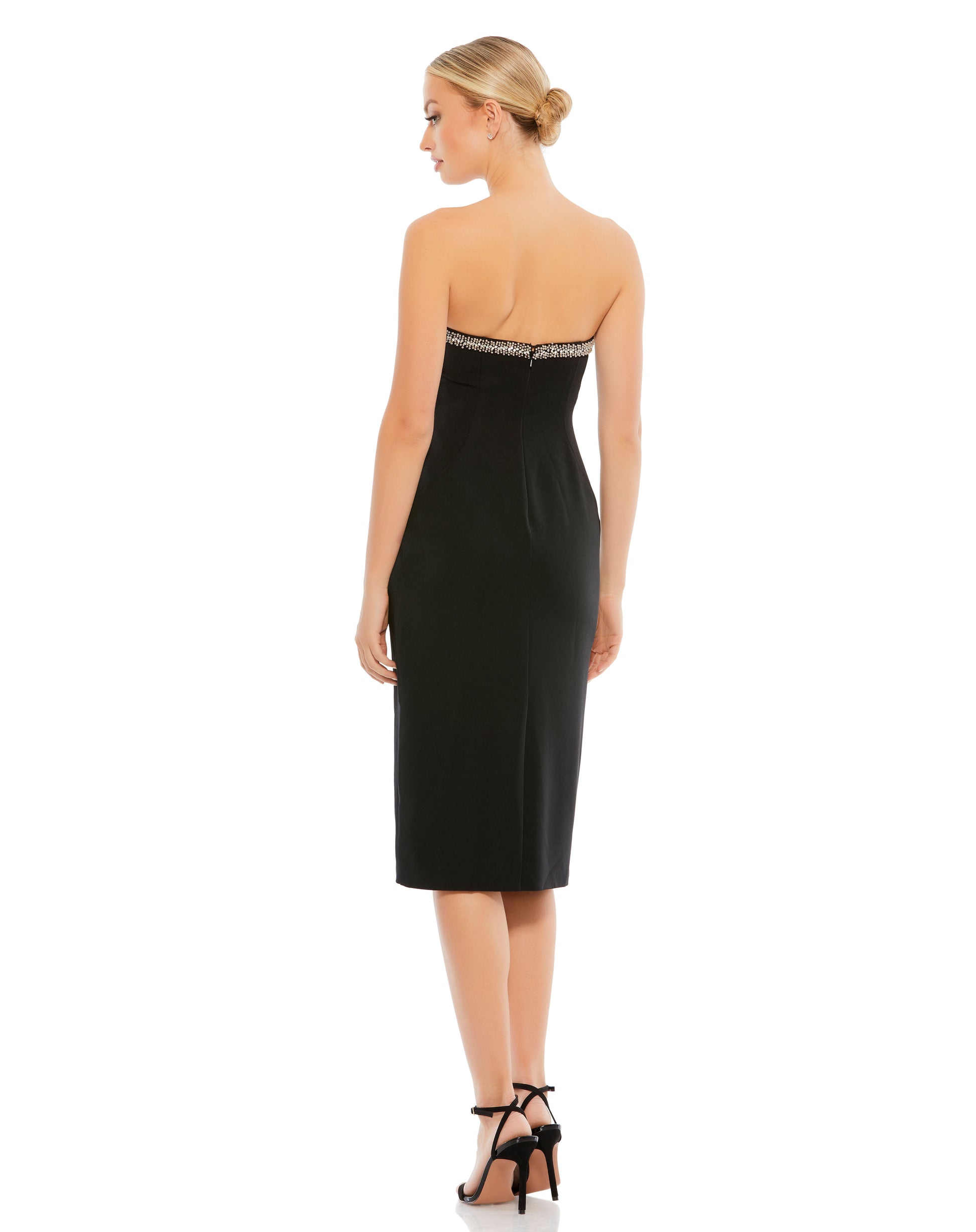 Mac Duggal 26680 Fitted Cocktail Party Knee Length Dress