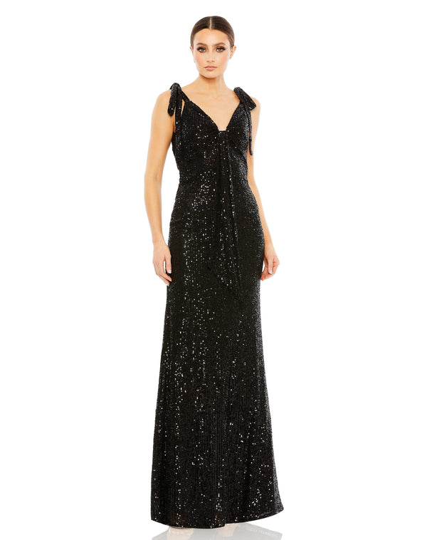 Long Formal Sleeveless Prom Dress Sleeveless Detail Mac Duggal 26693