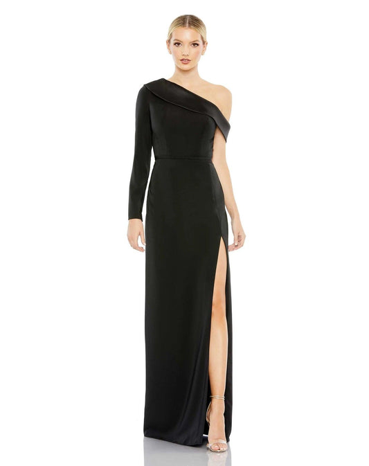 Prom Dresses Long One Shoulder Prom Dress Sale Black