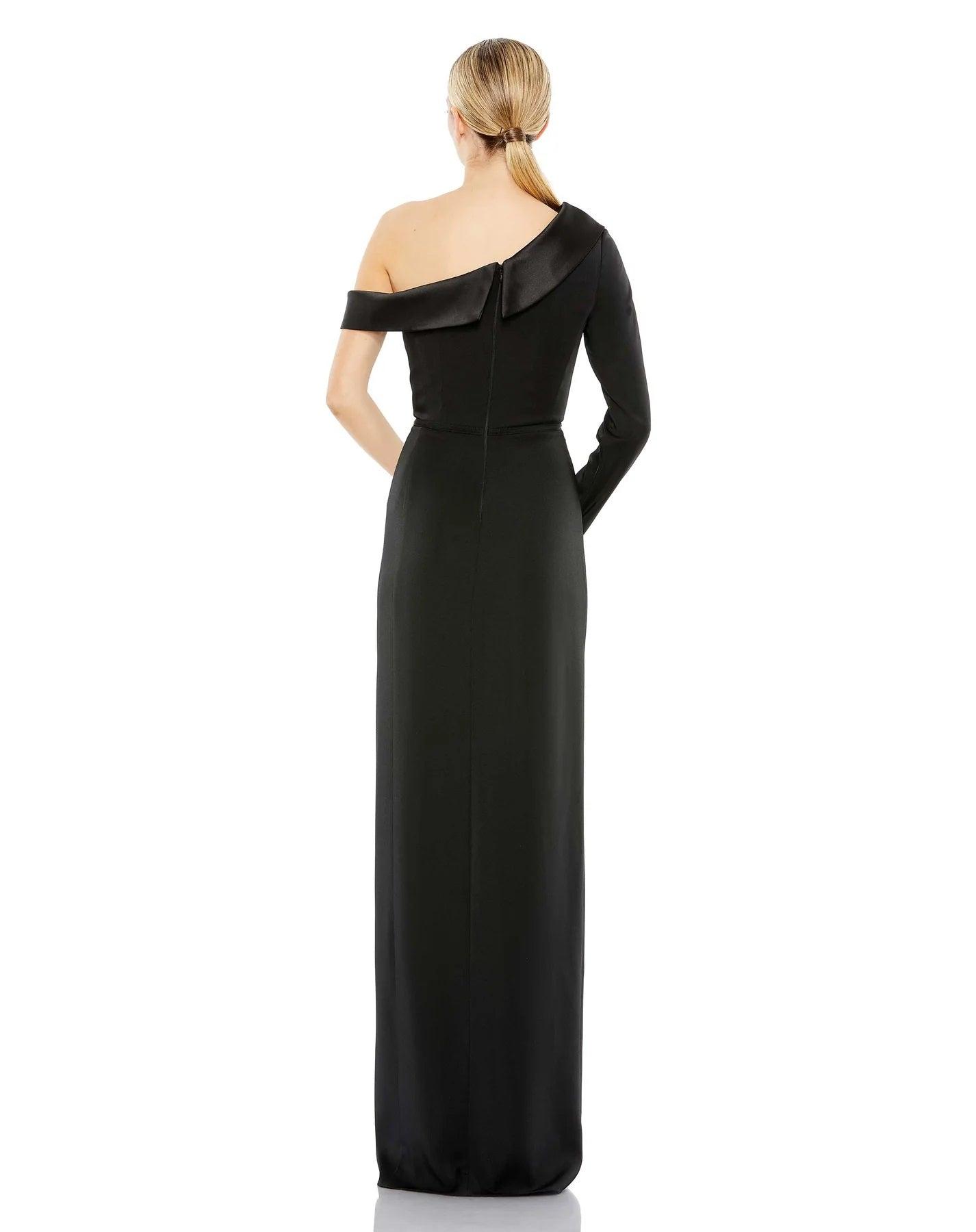 Prom Dresses Long One Shoulder Prom Dress Sale Black