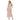 Formal Dresses Long Beaded Sleeveless V Neck Dress Blush