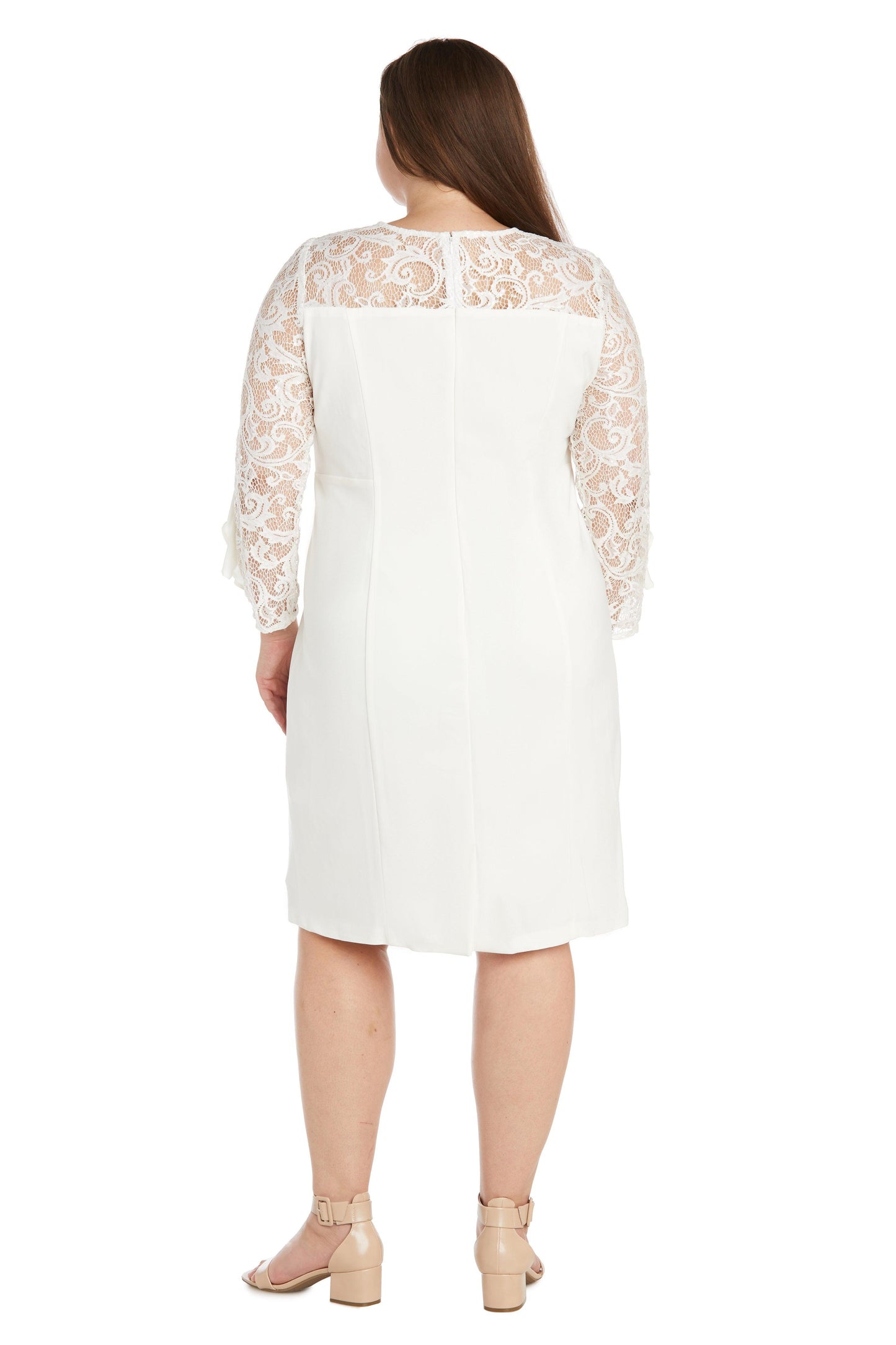 R&M Richards 2679W Short Plus Size Cocktail Dress