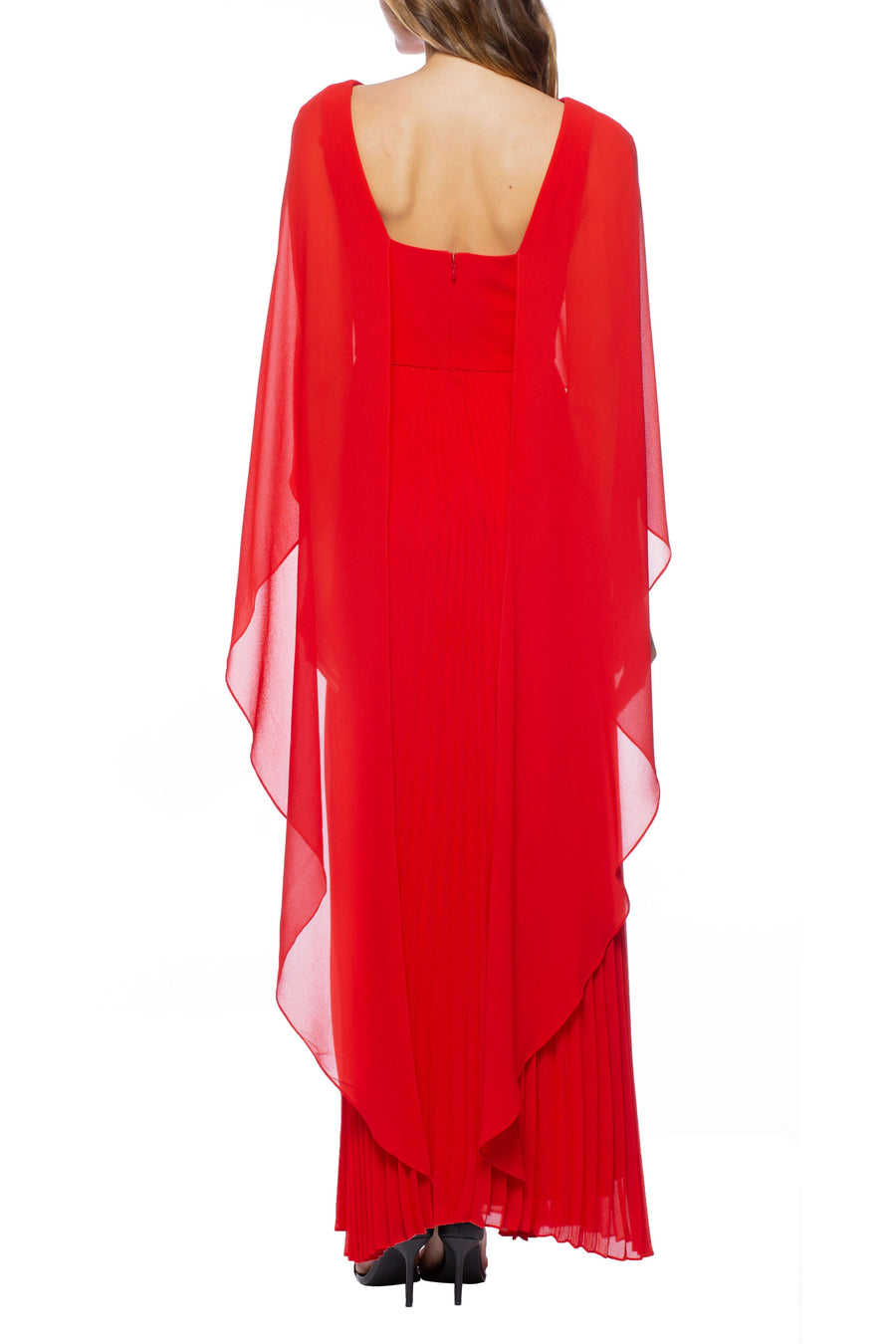 Maxi V neck prom summer wedding chiffon dress 5163