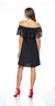 Cocktail Dresses Short Lace Off Shoulder Dress Black