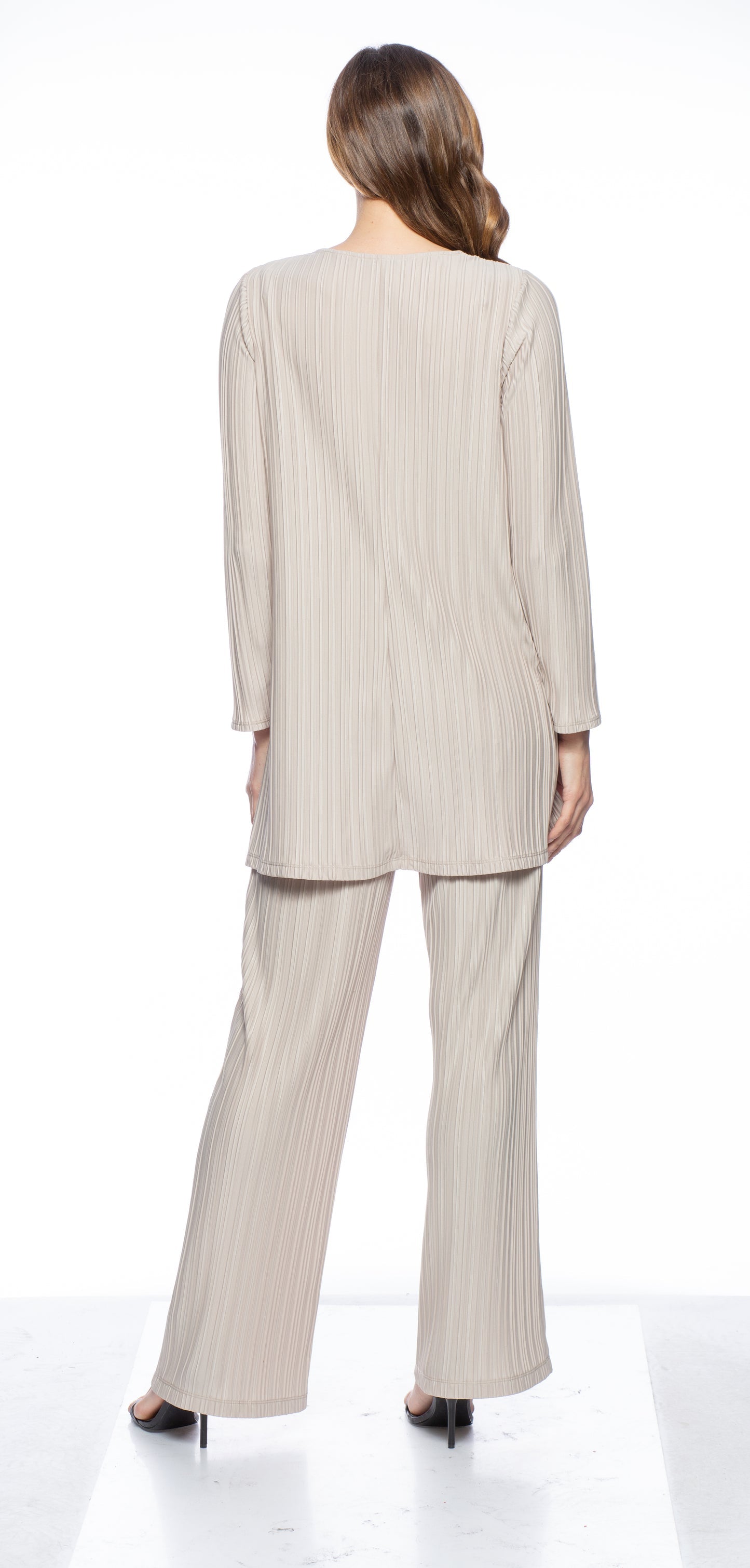 Marina Keyhole Pleated Pant Set