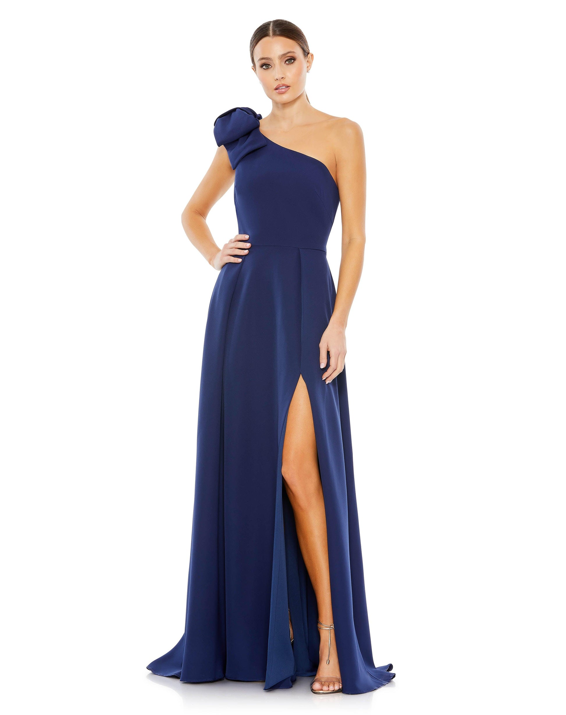 Mac Duggal 26989 Prom Long Formal One Shoulder Gown
