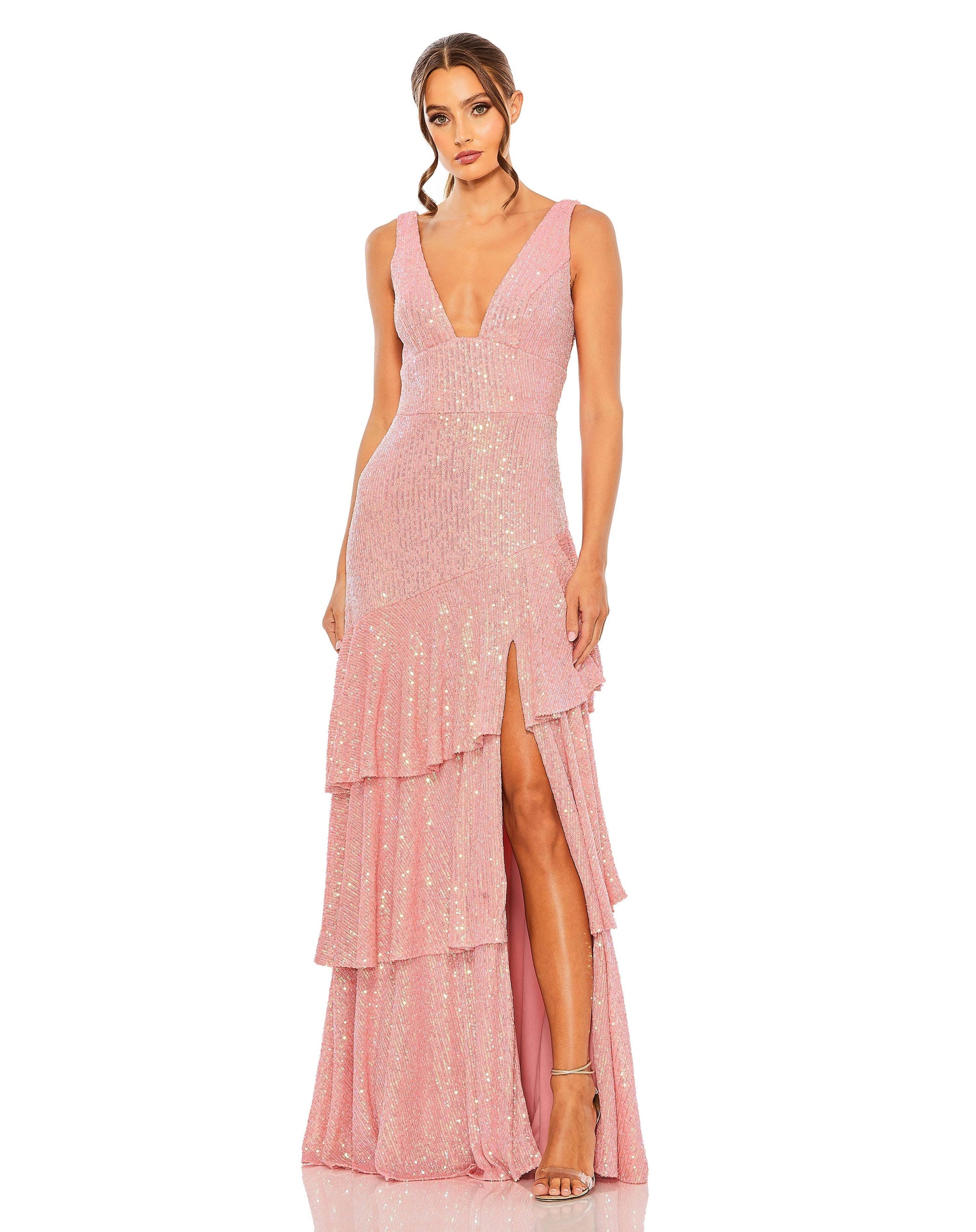 Mac Duggal 27046 Prom Sleeveless Long Formal Gown