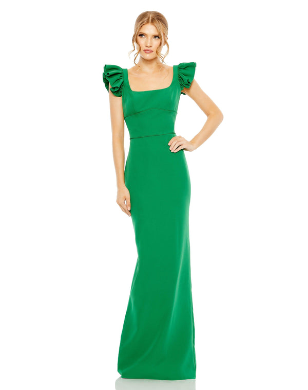 Long Formal Fitted Dress Fitted Style & Long Length Mac Duggal 27109