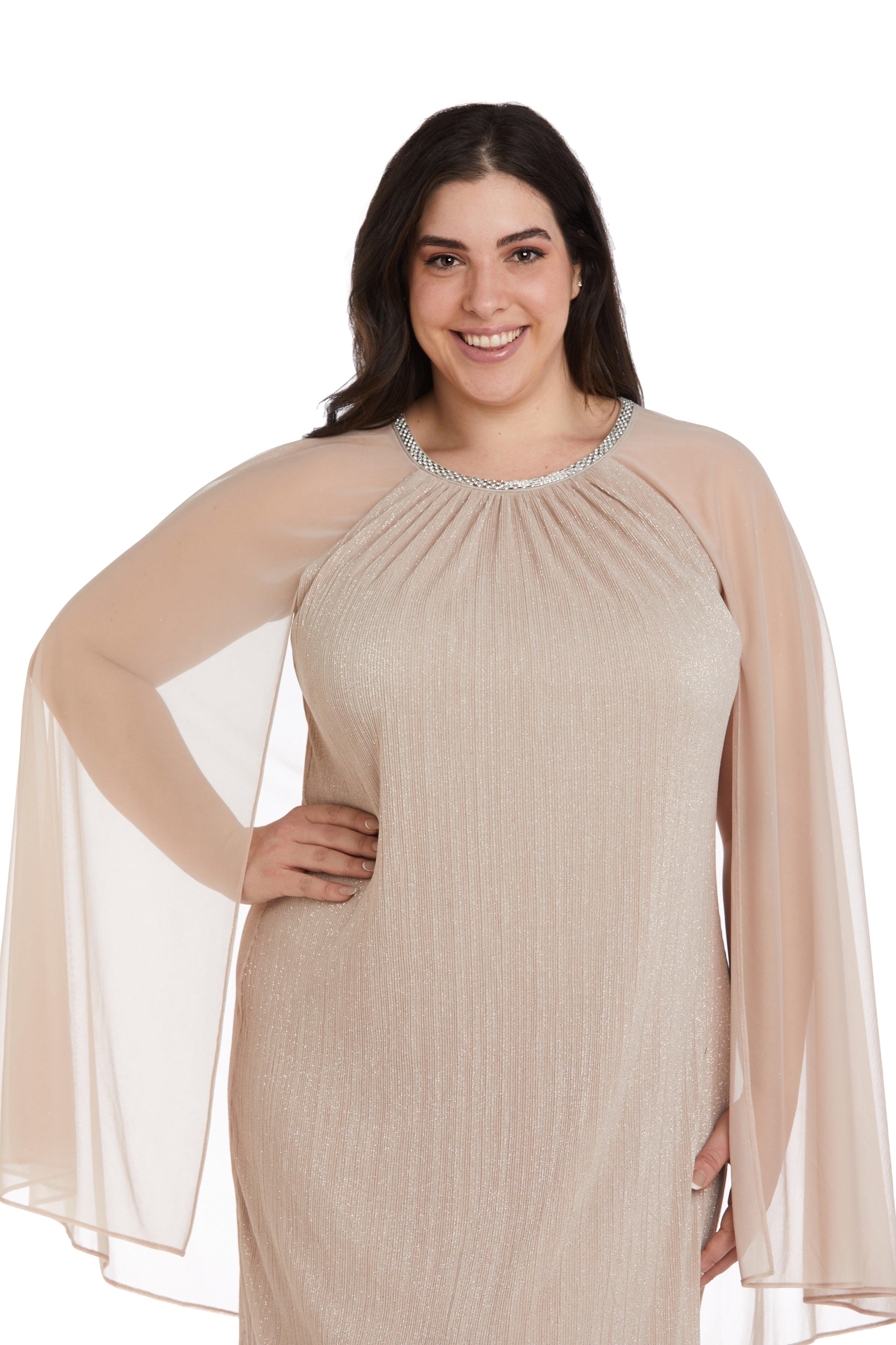 R&M Richards 2711W Short Plus Size Cocktail Dress