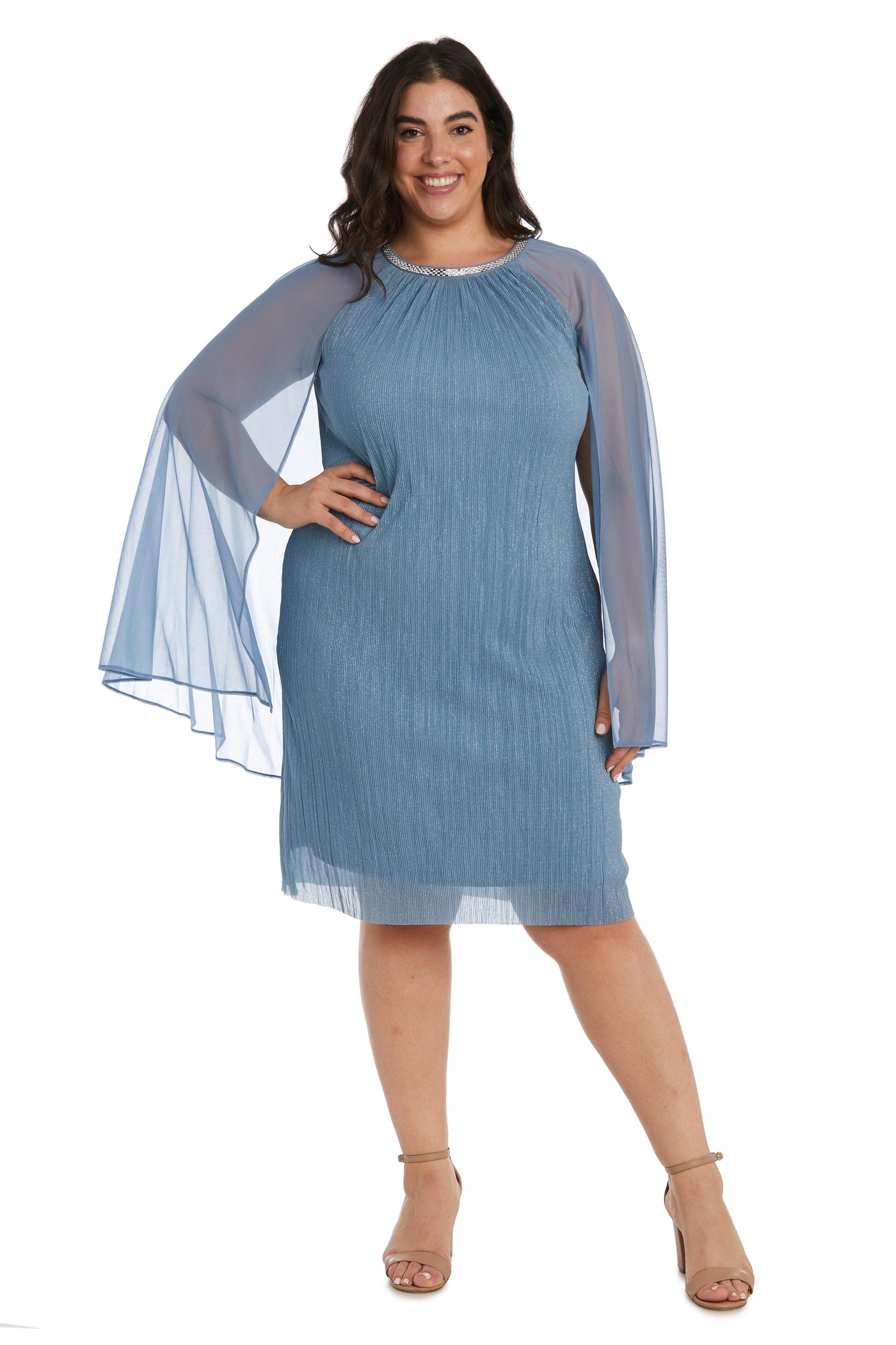 R&M Richards 2711W Short Plus Size Cocktail Dress