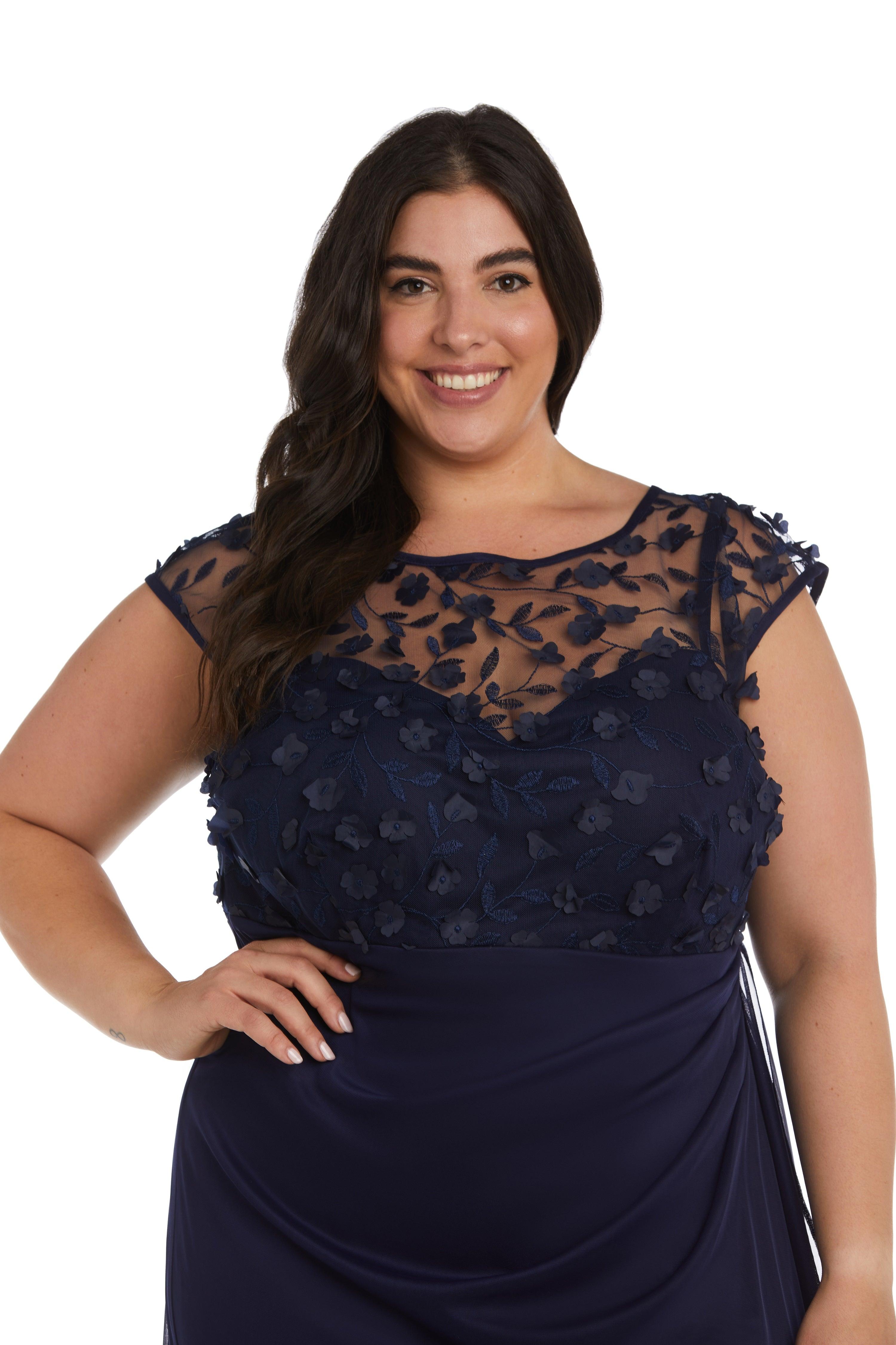R&m richards plus size evening wear hotsell