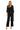 Pant Suit Long Formal Sequined Pant Suit Black