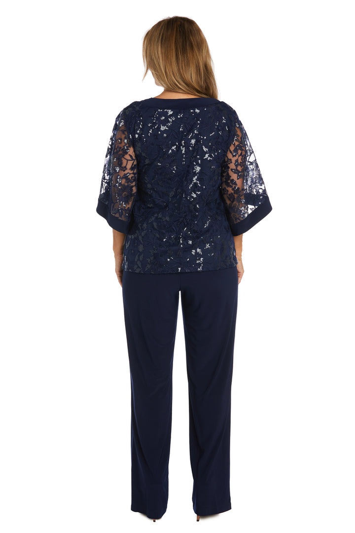 R&M Richards 2769 Sequin Mother of the Bride Pant Suit