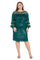 Plus Size Dresses Sequin Long Sleeve Plus Size Mother of the Bride Dress Emerald