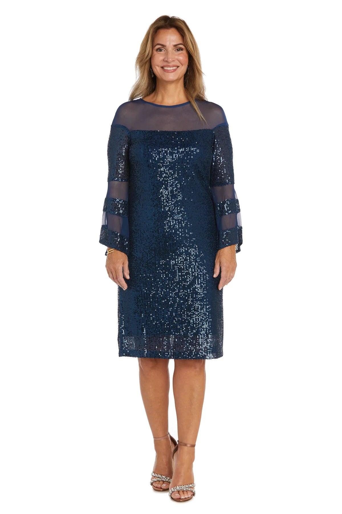 Black R&M Richards 2775P Short Petite Cocktail Dress for $89.0 – The