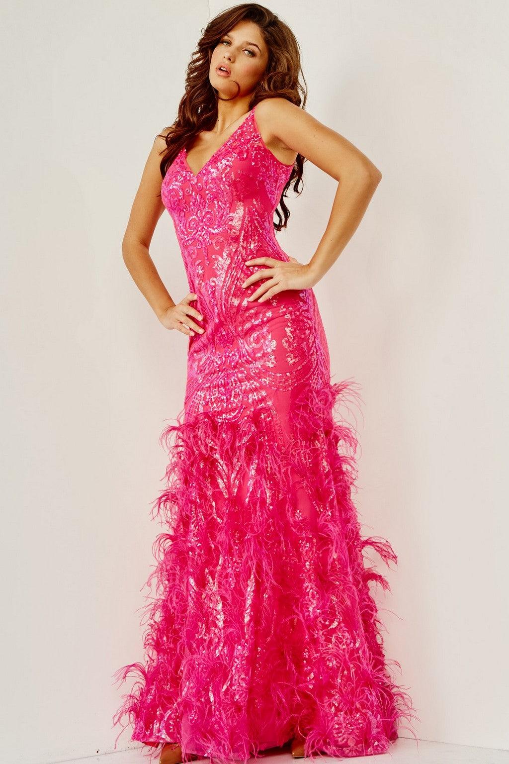 Jovani JVN07808 Long Fitted Evening Gown