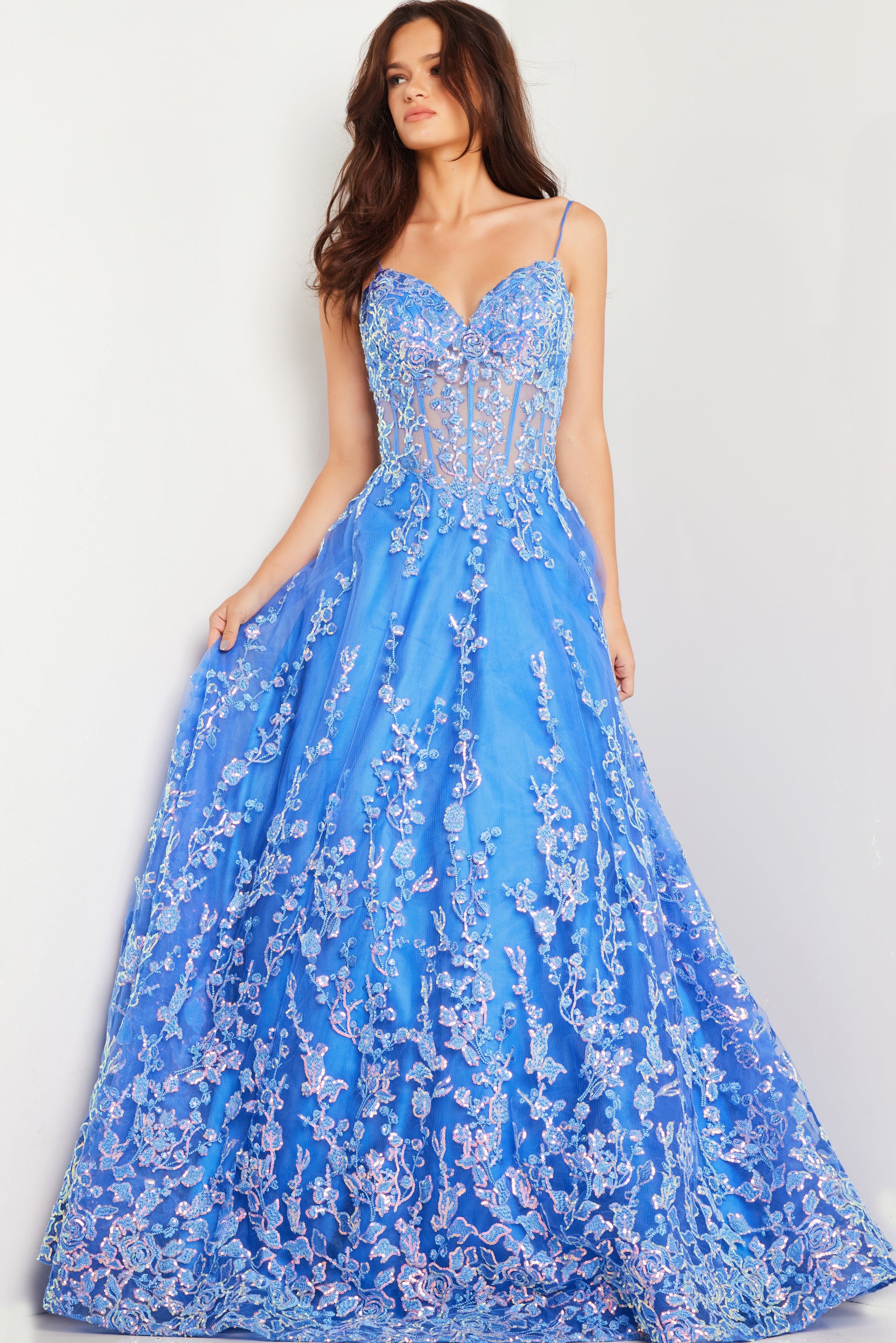 Jovani 29072 A Line Long Formal Prom Dress