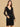 Cocktail Dresses Beaded Long Sleeve Cocktail Dress Black