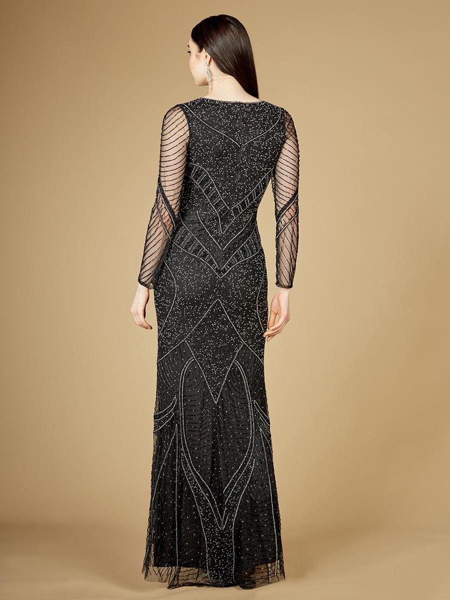 Lara Dresses 29173 Long Beaded Prom Dress