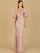 Prom Dresses Off Shoulder Mermaid Prom Dress Rose Gold