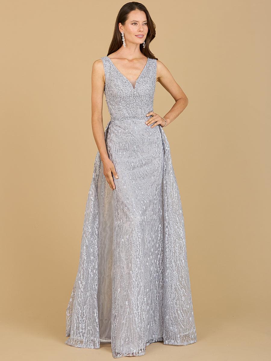 Lara Dresses 29197 Sleeveless Long Overskirt Prom Dress