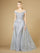 Prom Dresses Long Off Shoulder Overskirt Prom Dress Slate
