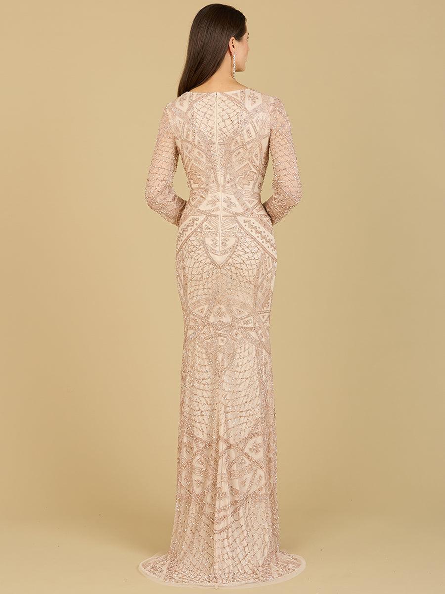 Lara Dresses 29215 Long Beaded Evening Gown
