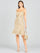 Cocktail Dresses Spaghetti Strap Sequin Cocktail Dress Nude