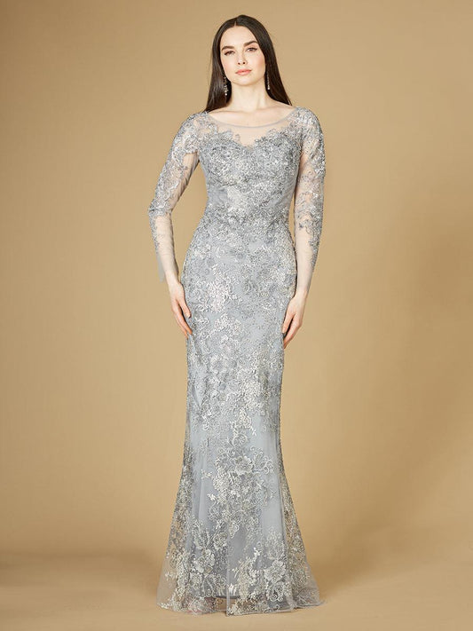 Formal Dresses High Neck Long Formal Dress Thistle